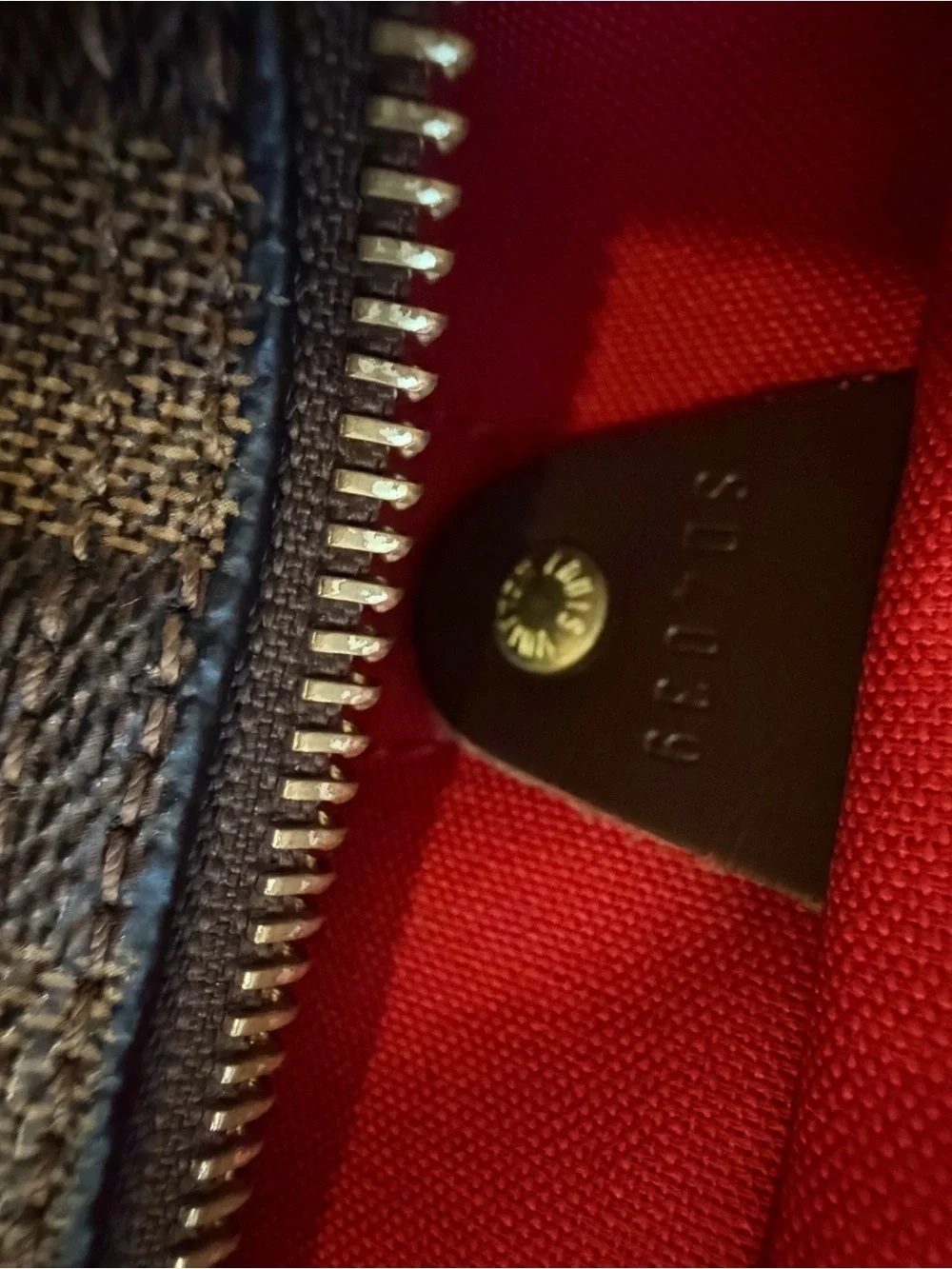 Auth Louis Vuitton speedy 30 in damier